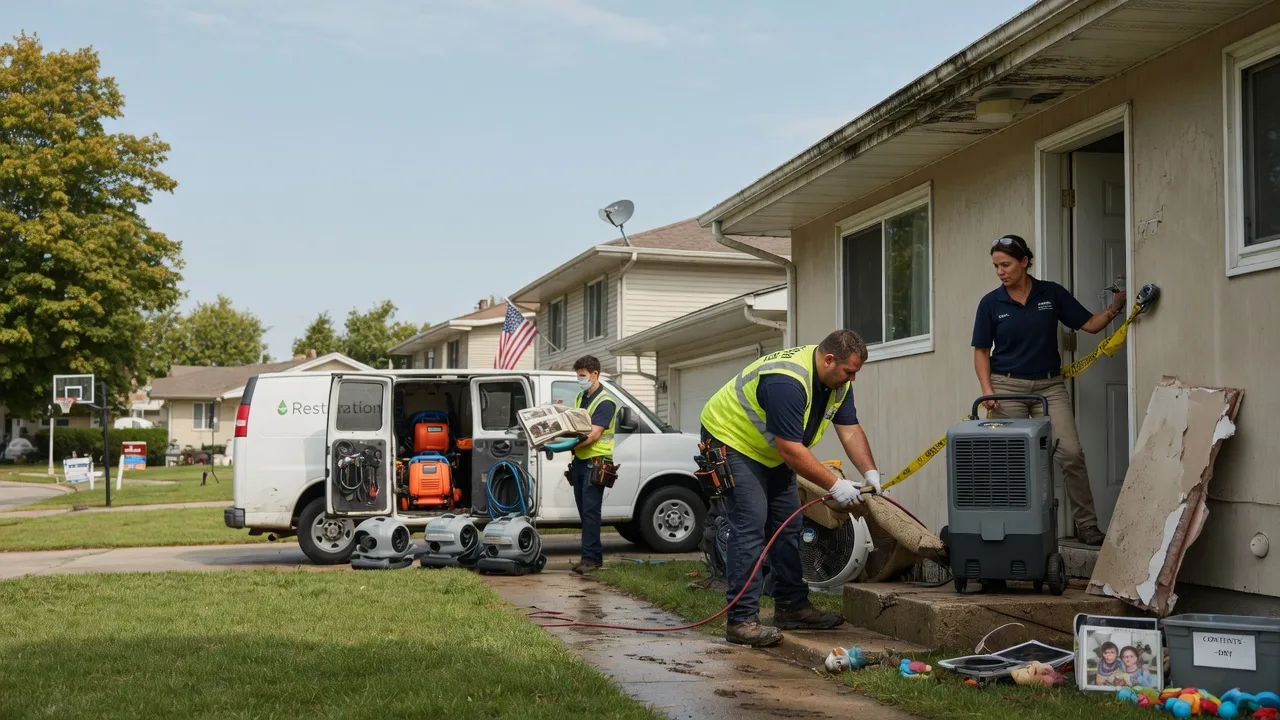 Water Damage Restoration in Utica, PA near me